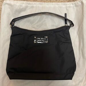 Kate Spade Black Nylon Shoulder Bag